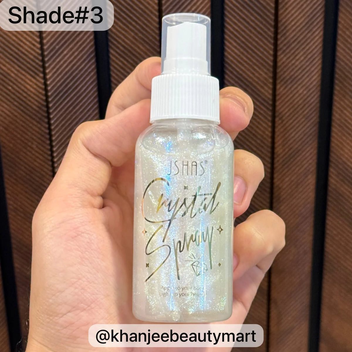 Ushas Crystal Body & Hair Shimmer Spray