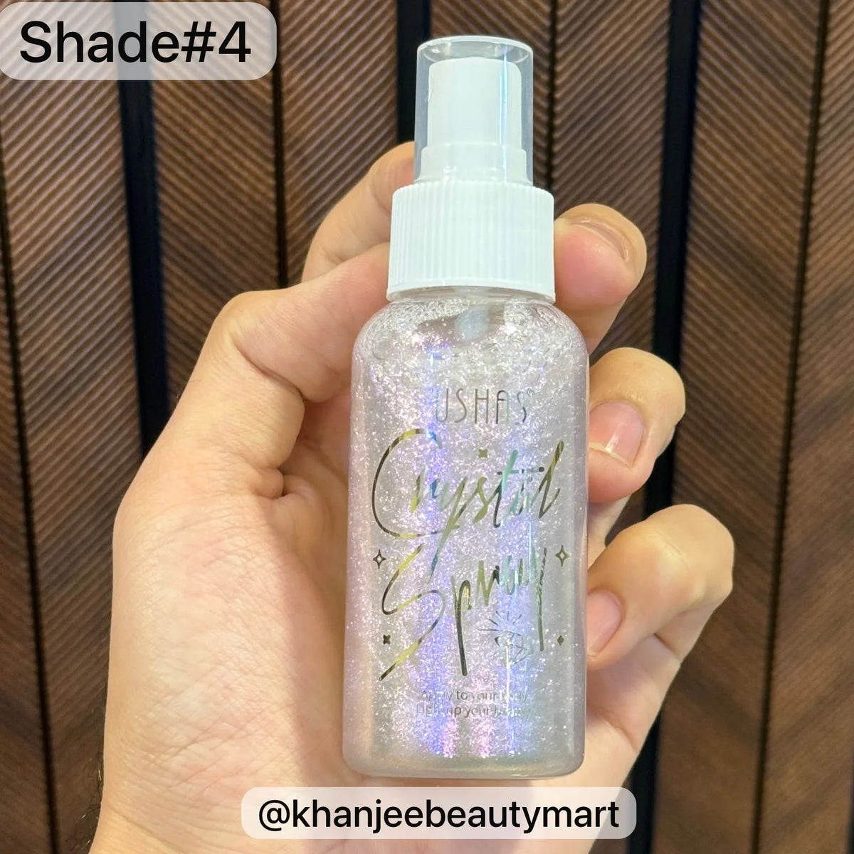 Ushas Crystal Body & Hair Shimmer Spray