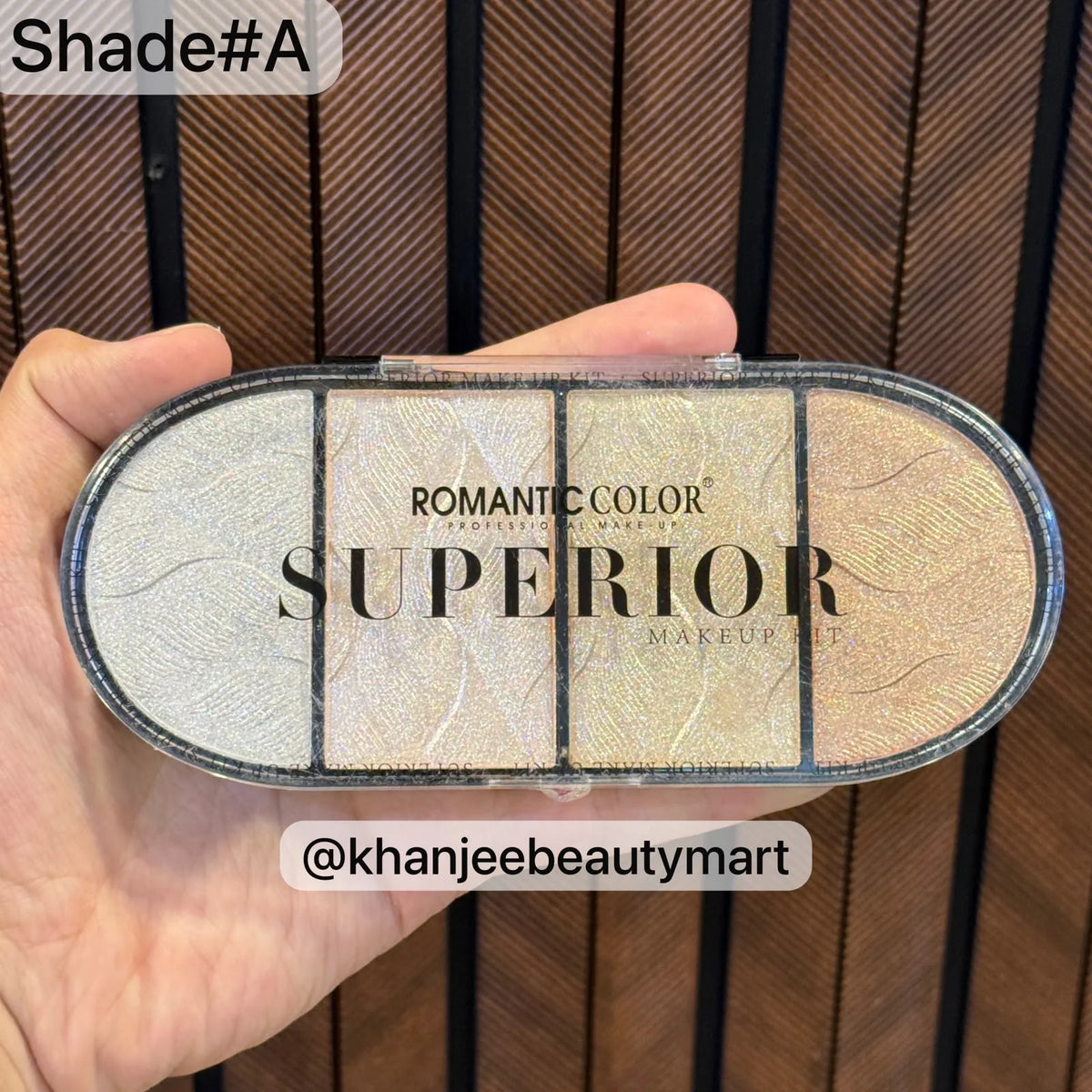 Romantic Color Superior 4-in-1 Highlighter Palette