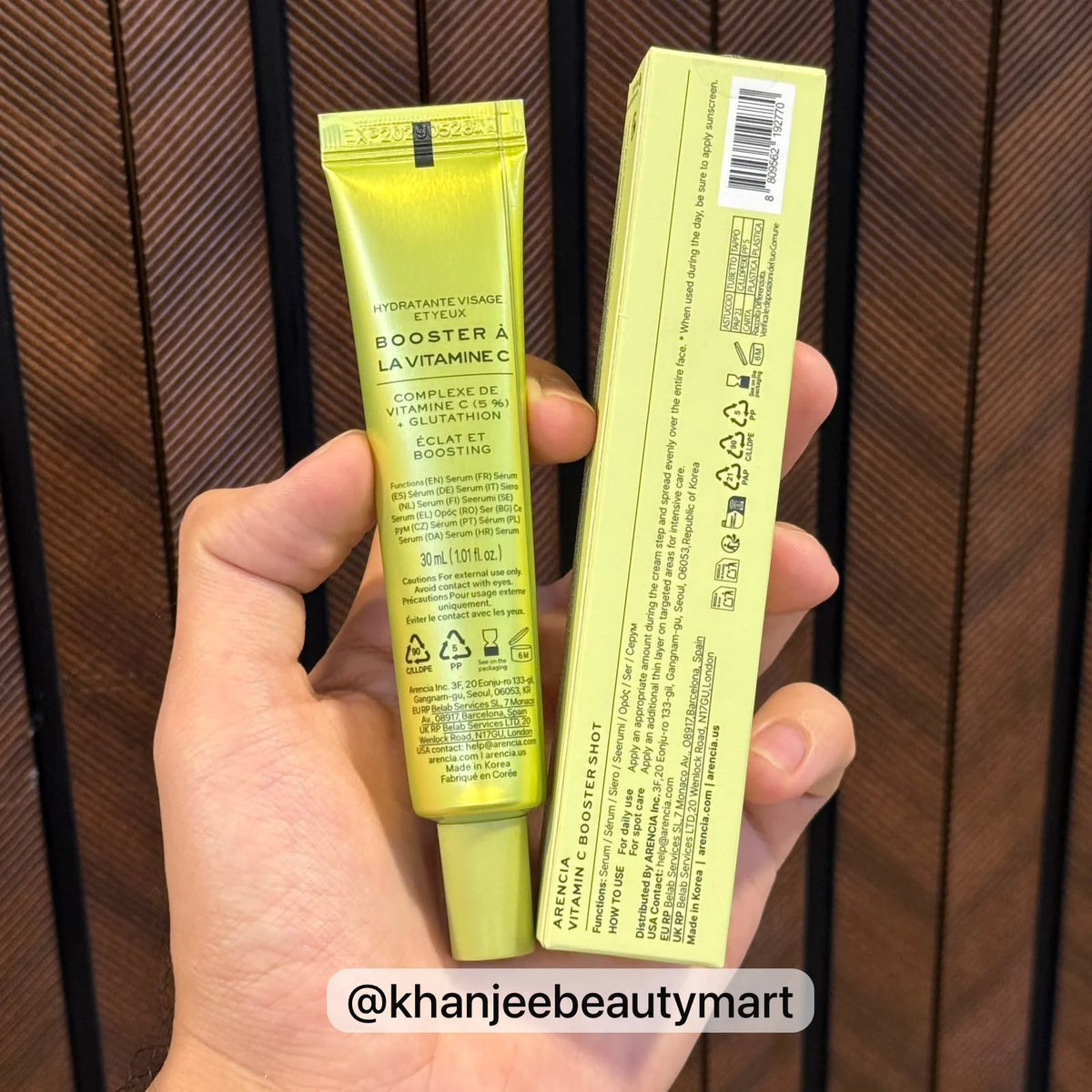 Arencia Vitamin C Booster Shot Face & Eye Cream