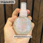 Ushas Crystal Spray Makeup Fixer & Shimmer Spray