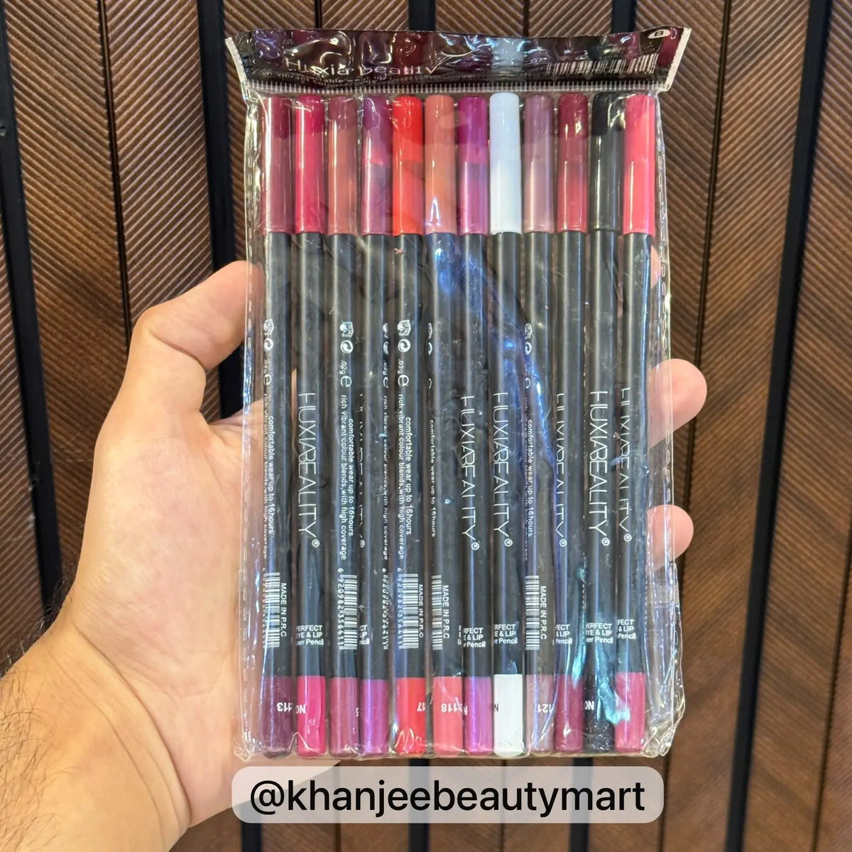 HUXIABEAUTY Perfect Eye & Lip Pencil 12-Piece Set