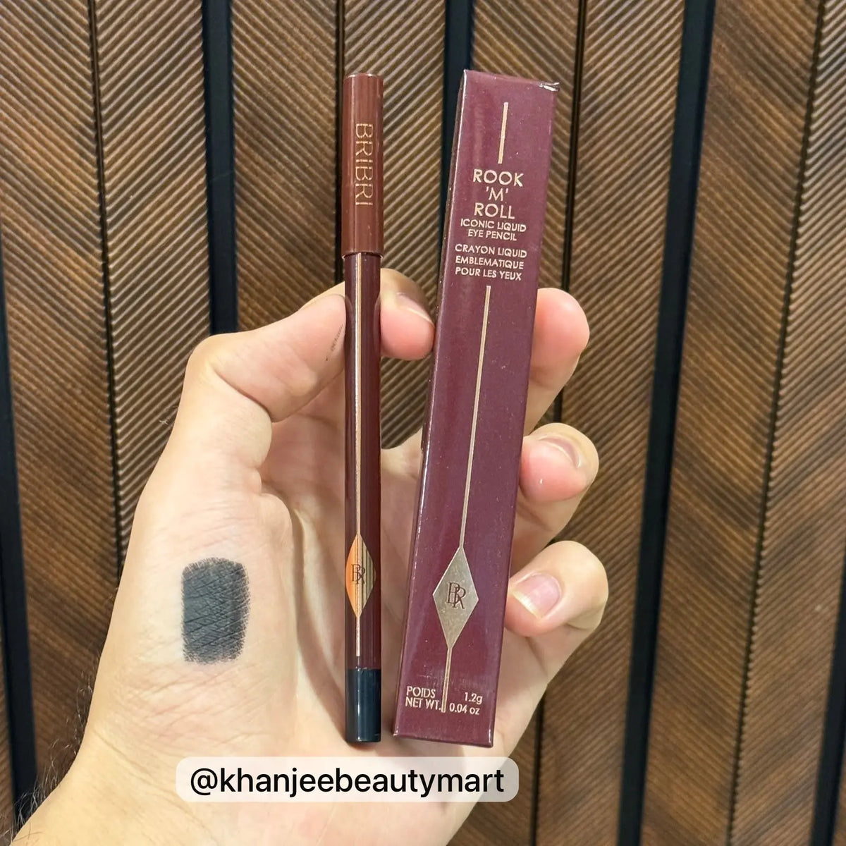 BRIBRI ROOK 'M' ROLL Iconic Liquid Eye Pencil