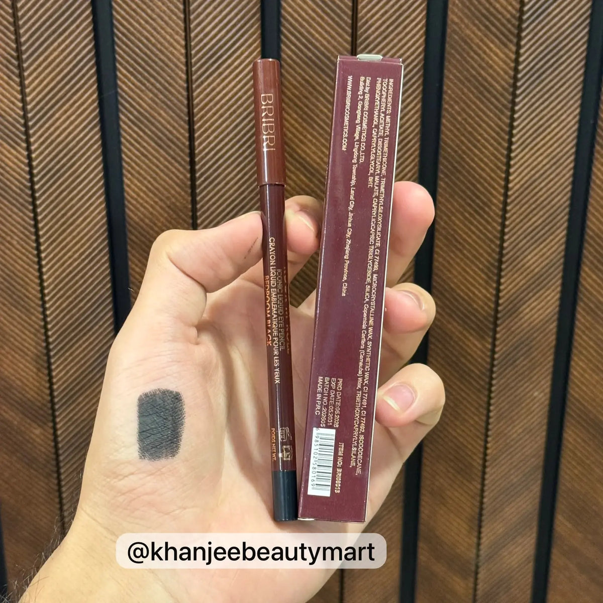 BRIBRI ROOK 'M' ROLL Iconic Liquid Eye Pencil