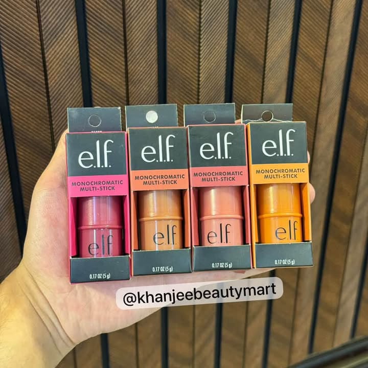 E.l.f. Monochromatic Multi-Stick — One Stick for Lips, Cheeks & Eyes(Contour,Blush,Gloss&Eyeshadow All in one )