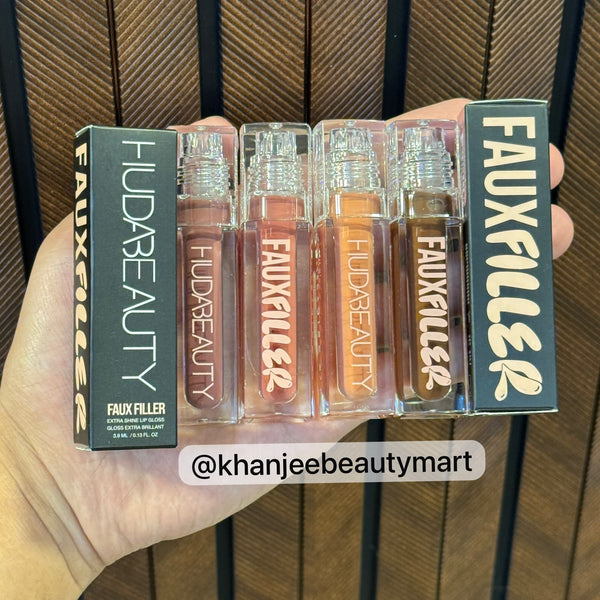 Huda Beauty FAUX FILLER Extra Shine Lip Gloss