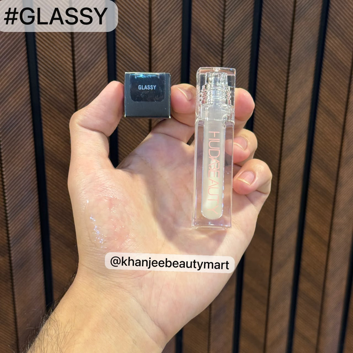 Huda Beauty FAUX FILLER Extra Shine Lip Gloss