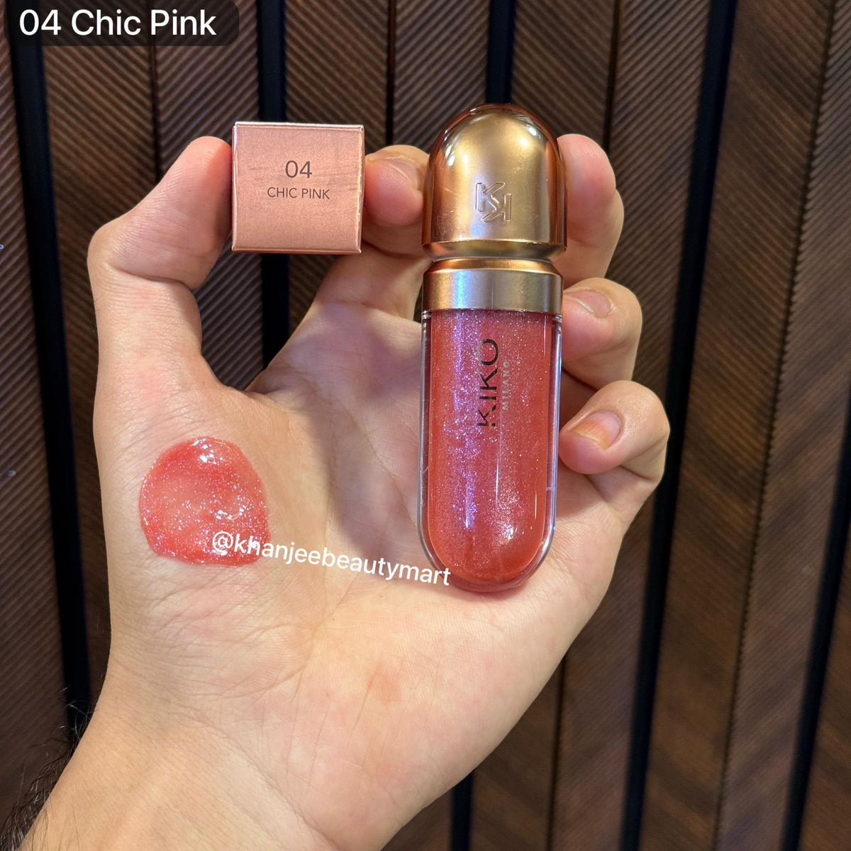Kiko Milano Golden Oasis 3D Hydra LipGloss 5 Shades