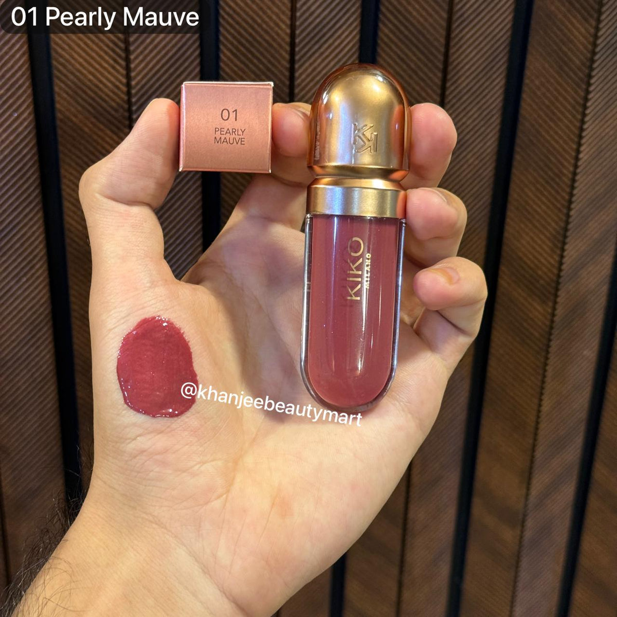 Kiko Milano Golden Oasis 3D Hydra LipGloss 5 Shades