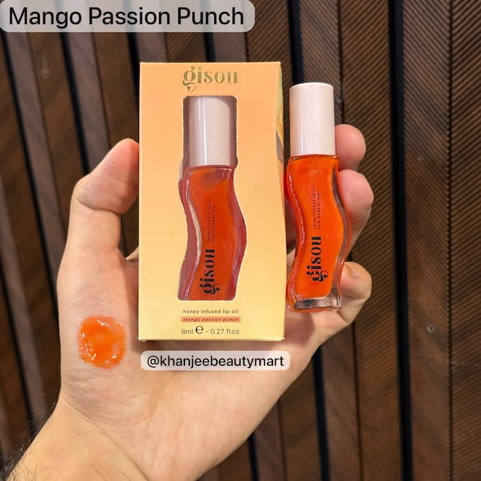 Gisou honey infused lip oil 6 shades