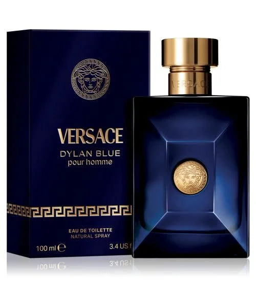 Versace Dylan Blue Pour Homme Eau De Toilette Spray for Men (100ml / 3.4 fl. oz.)