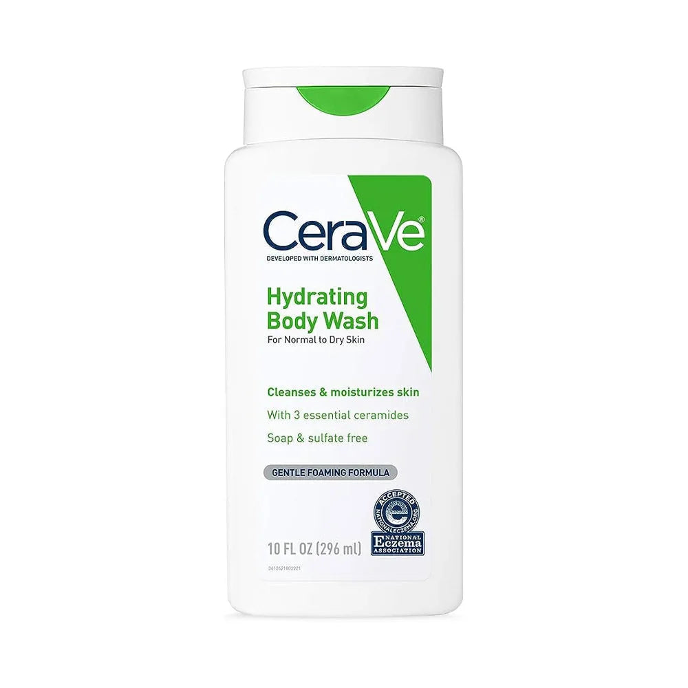 CeraVe Hydrating Body Wash  For Normal to Dry Skin  296 ml