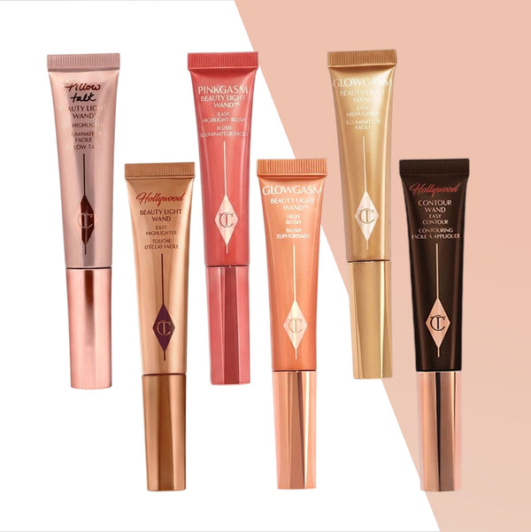 Charlotte Tilbury Beauty Light Wand Blush,Highliter and Contour Tube