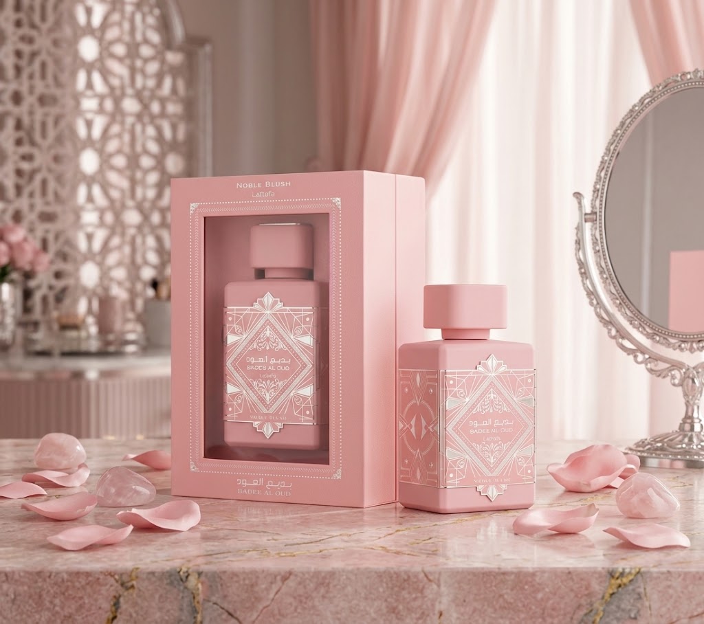 Lattafa Bade’e Al Oud Noble Blush Eau de Parfum – Luxury Fragrance