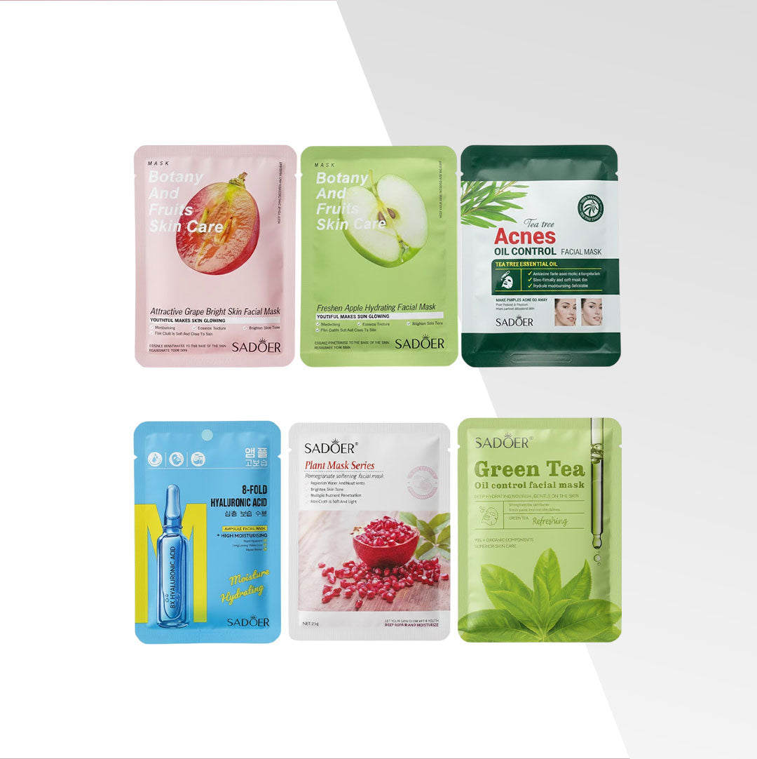 SADÖR Botany And Fruits Facial Mask