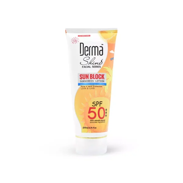Derma Shine Sun Block SPF 50 Plus 200g
