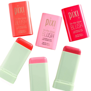 Pixi on the glow Blush 3-Pc Set peach,pink,red