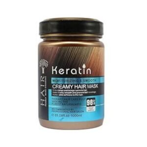 Keratin Moisturizing & Smooth Creamy Hair Mask (1000 ml)