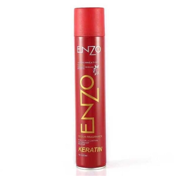 Enzo Odour Fragrance Keratin Hair Spray (420 ml)