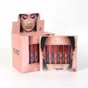 Color Castle Nude Matt Lip Gloss 6-pc Packet
