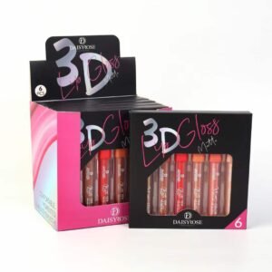 Color Castle 3D Matt Lip Gloss 6-pc Packet