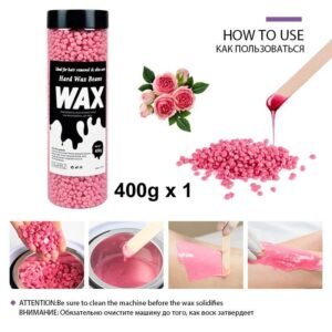 Hair Removing Hard Wax Beans For All Skin Type 400-gm Bottle