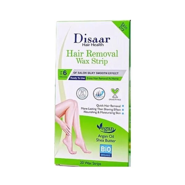 Disaar Hair Removal Wax Strips (20 strips)