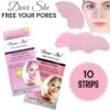 Dear She witch hazel nose pore strips pack of 10 strips