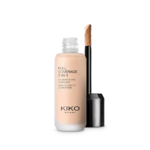 KIKO Milano Full Coverage 2 in 1 Foundation & Concealer with Superior Coverage