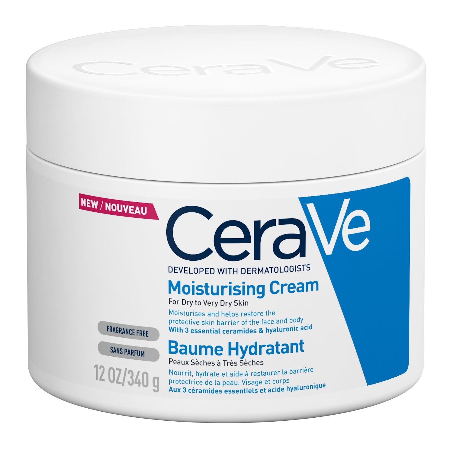 CeraVe Moisturizing Cream dry very dry skin 340 ml