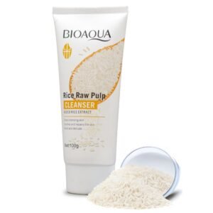 BioAqua Rice Raw Pulp Face Cleanser 100g.